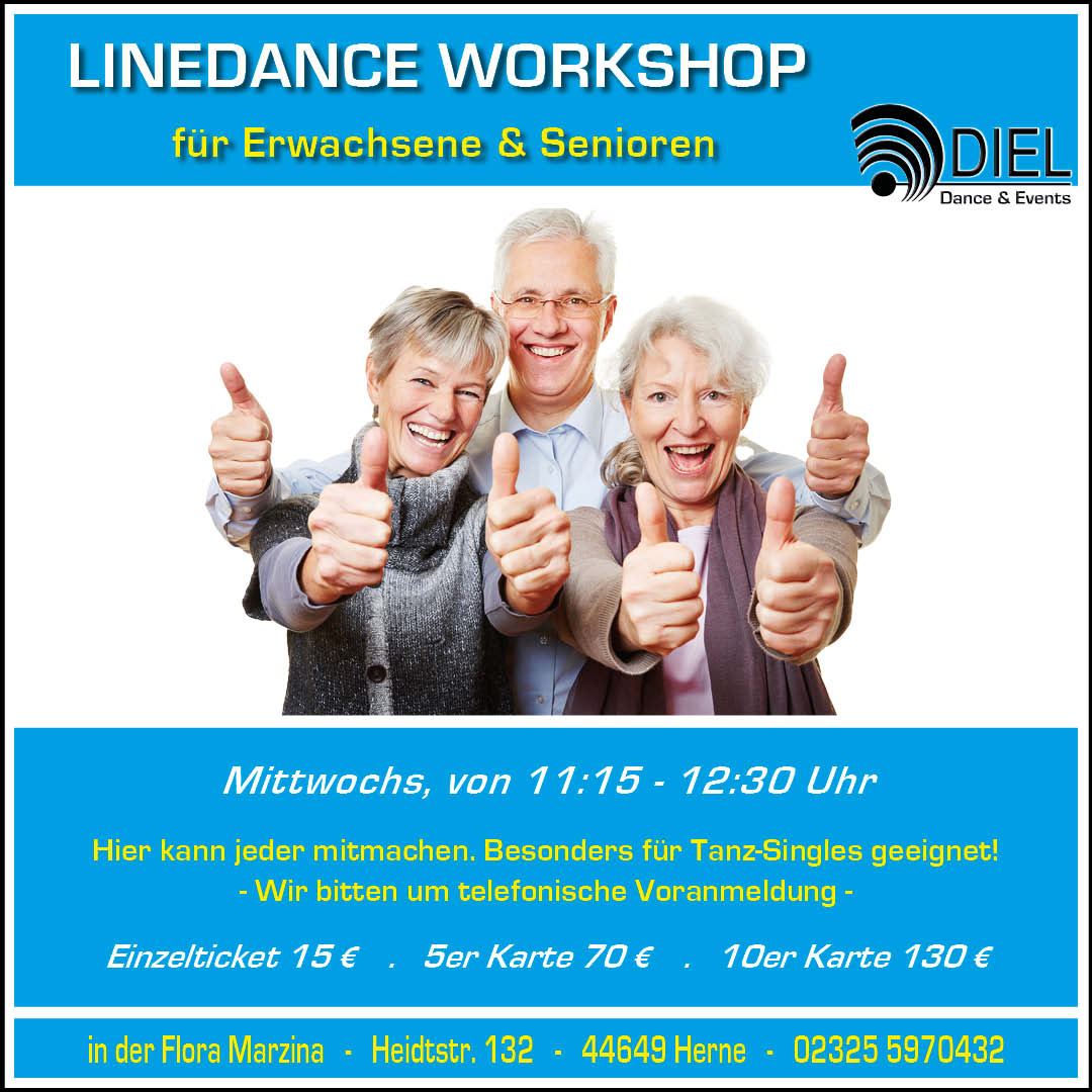 SENIOREN LINEDANCE | WORKSHOP